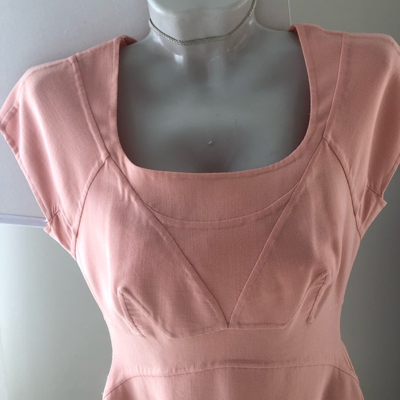 Zac Posen Blush Pink Mini Dress - Picture 3 of 8